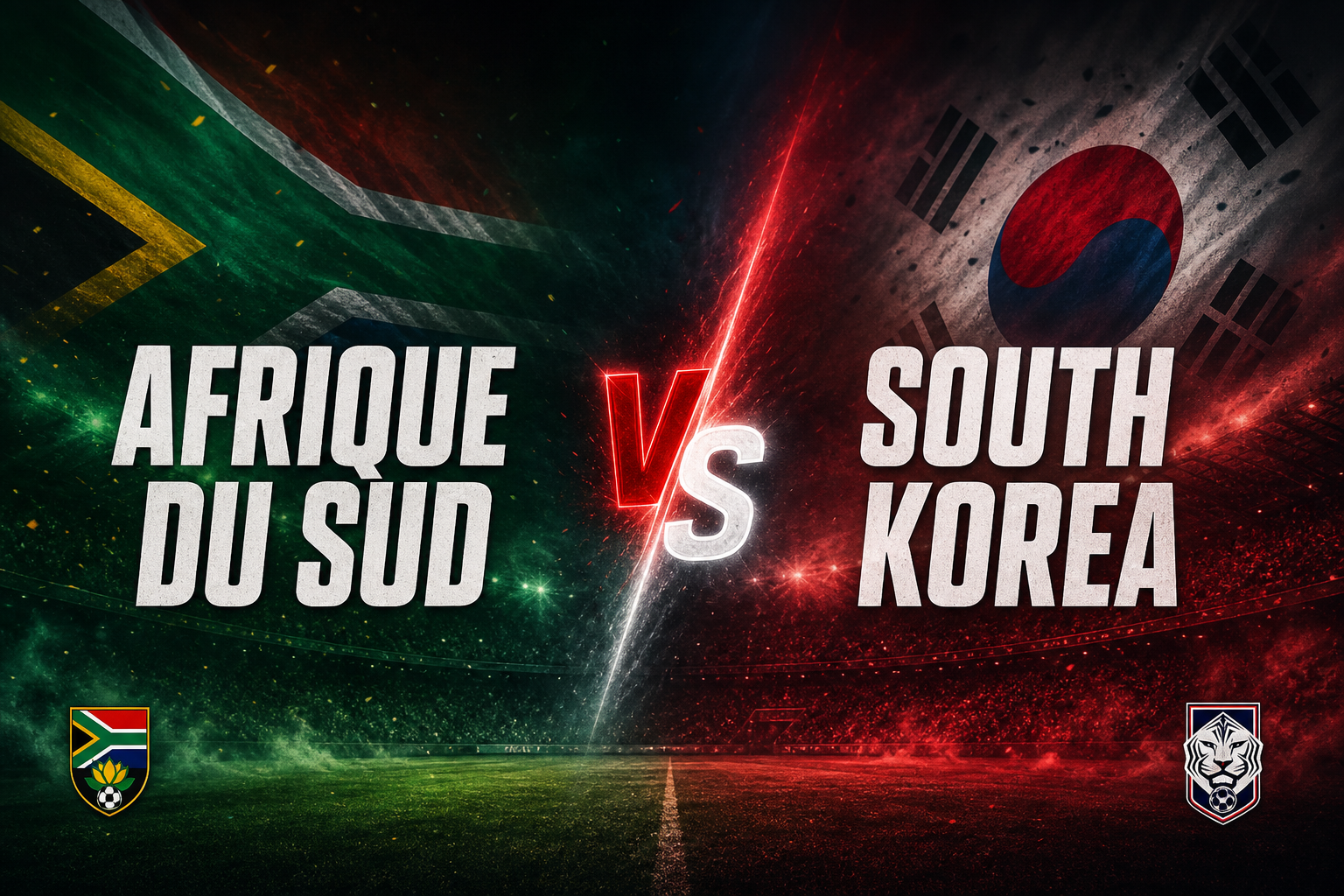 Pronostic Afrique du Sud South Korea → Analyse & Cotes World Cup 2026 24/06/ 2026 | Winflix